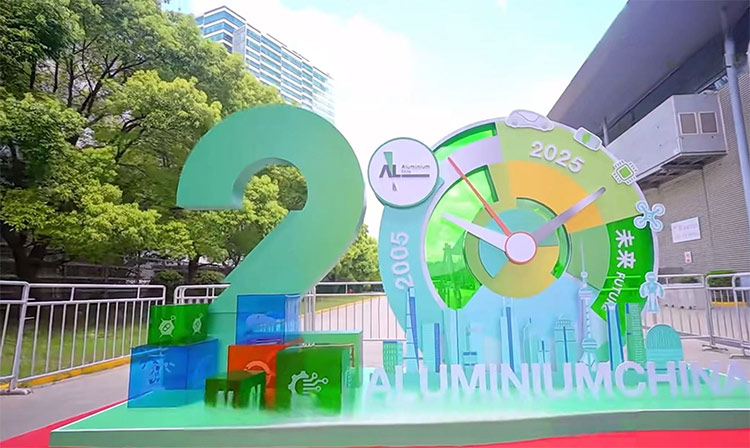 Exposição da Indústria Internacional de Alumínio de Xangai -Held em Xangai em 9 de julho de 2025